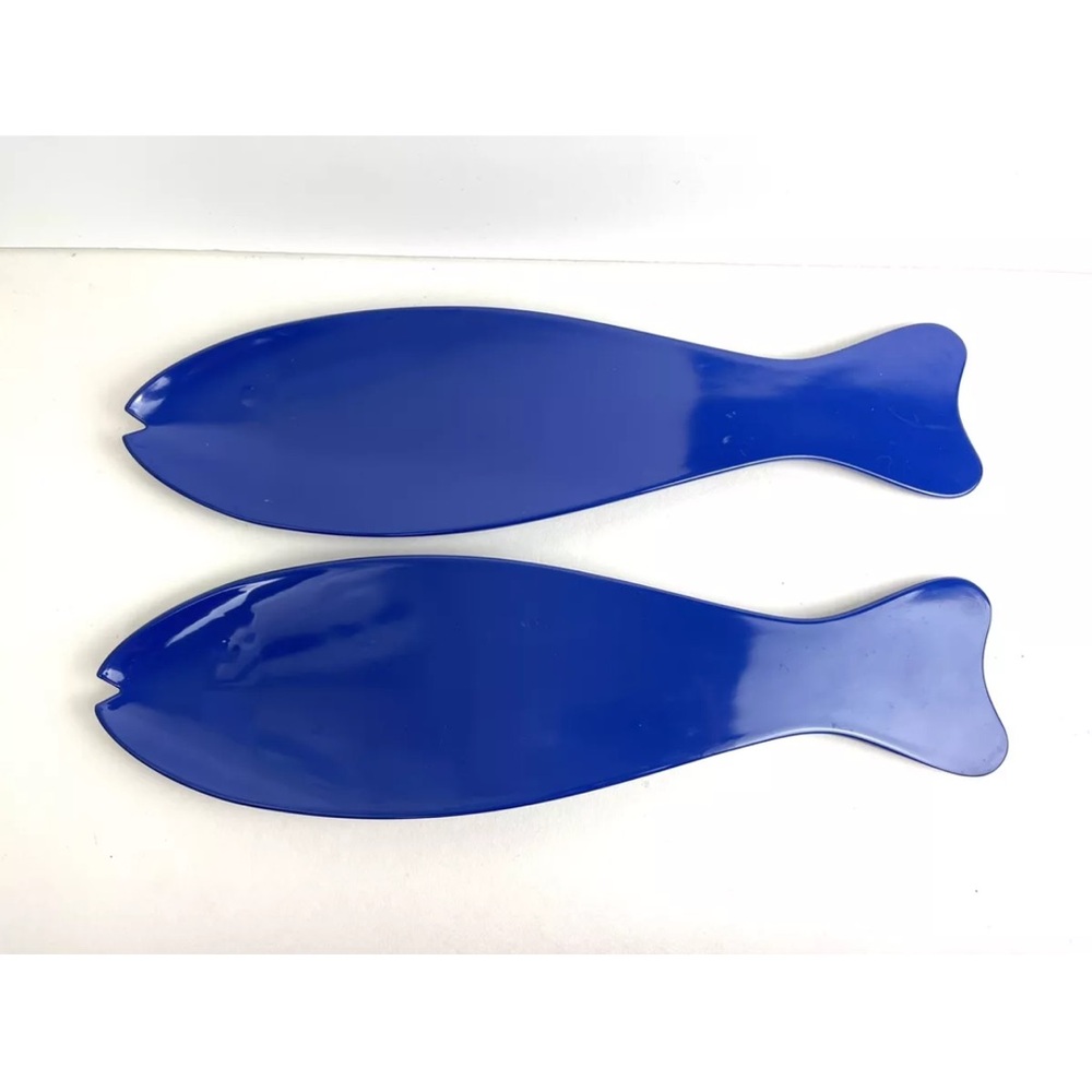 Sigrid Olsen Blue Fish Melamine Salad Server